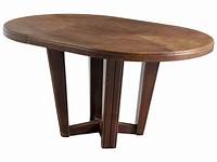 Small Oval Dining Table in Solid Oak For Sale at 1stdibs