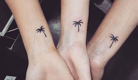 Small Palm Tree Tattoo On Wrist The .
