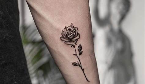 Small Rose Tattoos For Men On Arm , Tattoo,