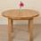 Round extendable dining table 4 6 seater small oak kitchen table