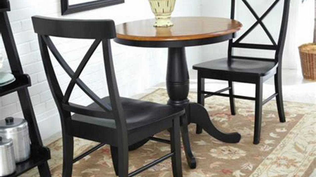 Small Round Kitchen Table With 2 Chairs: A Guide to Choosing the Perfect Set
