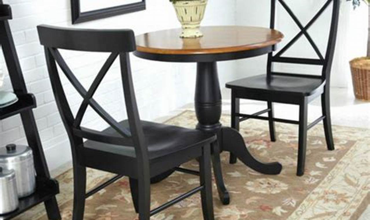 Small Round Kitchen Table With 2 Chairs: A Guide to Choosing the Perfect Set