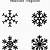 small snowflake stencils free printable
