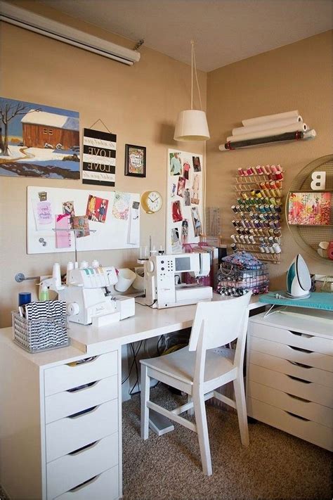 48 Small Craft Room Design Ideas Small craft rooms, Small sewing
