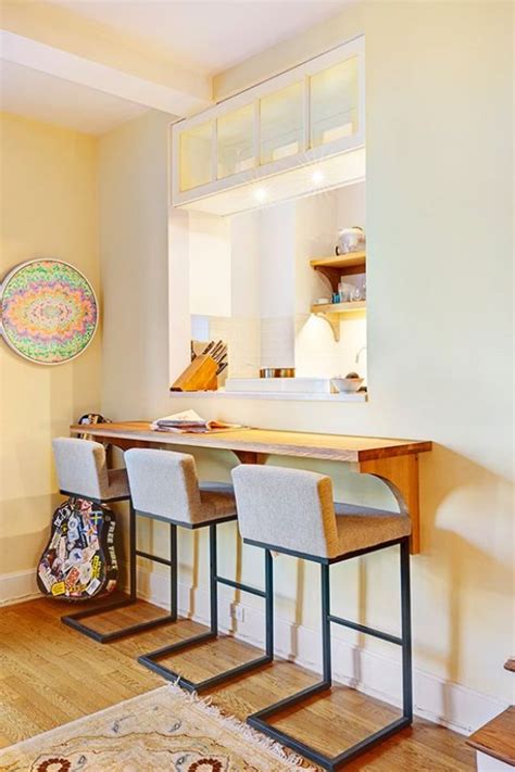 17 Breakfast Bar Ideas For Small Kitchens Interior design kitchen