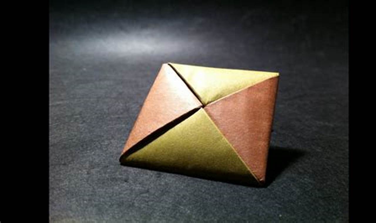 small square simple origami