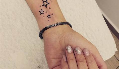 Small Star Tattoo On Wrist Shooting Body Art Splendor Pinterest