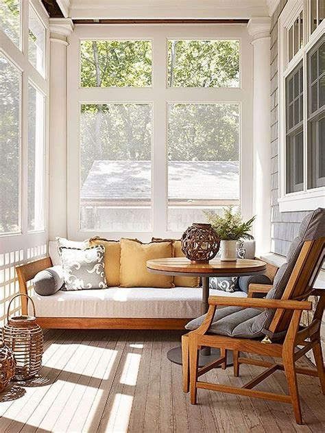 20 Small And Cozy Sunroom Design Ideas HomeMydesign