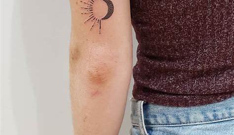 Small Tattoo Moon And Sun , Star s Star s, s