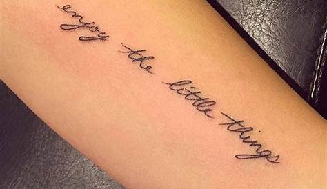 Small Tattoo Quotes About Life Exquisite Quote s Quote s