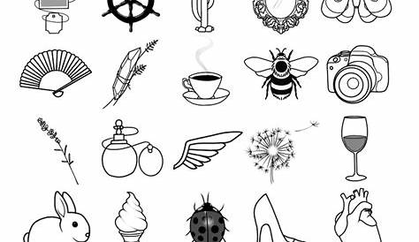 Small Tattoo Stencils 50 Inspiring And Simple Designs Ideas 2019