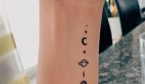 Small Tattoo Universe Wrist s For Guys, Space , s