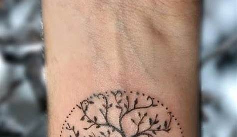 Small Tree Of Life Tattoo Designs A With Some Dotwork. 🙃 Thanks For Your