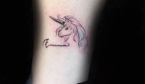 Small Unicorn Tattoo Idea unicorntattoo ★ Unique,tiny
