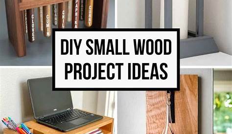 Small Woodworking Projects Beginner 19 Quick Easy & Ideas