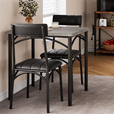 Small 2 Chair Kitchen Table Set