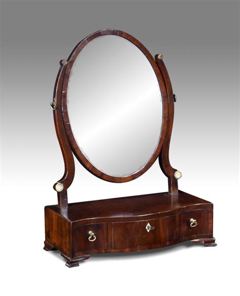 Small Antique Dressing Table Mirror