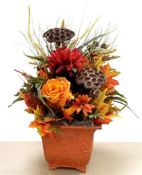 Small Artificial Fall Flower Arrangements