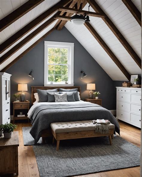 Stunning Small Attic Bedroom Design Ideas 11 Attic bedroom designs