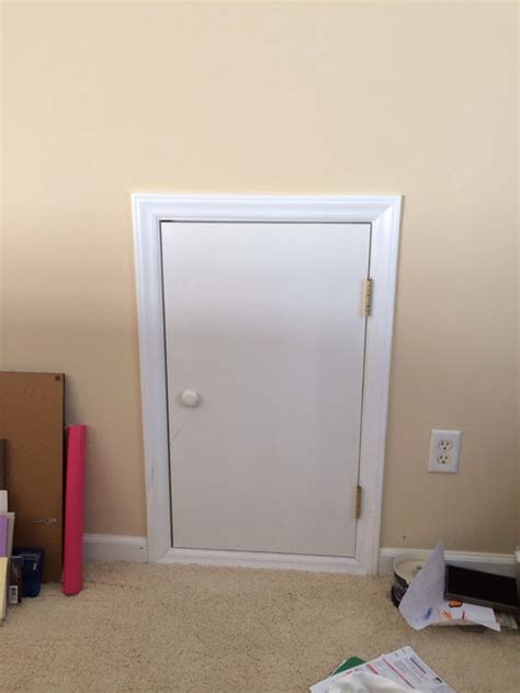 Small Attic Door