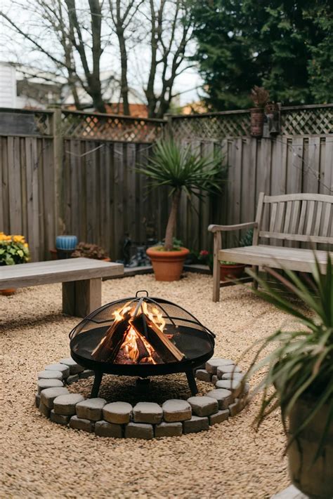 Small Backyard Firepit