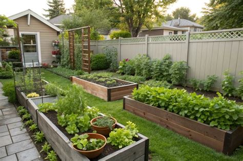 small backyard veggie gardens