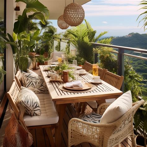 Small Balcony Dining Ideas