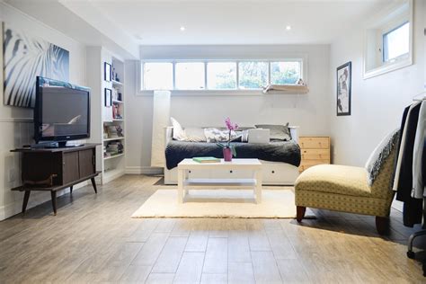 Small Basement Studio Apartment Ideas