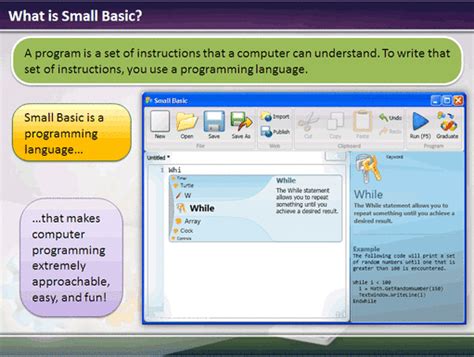 small basic meaning