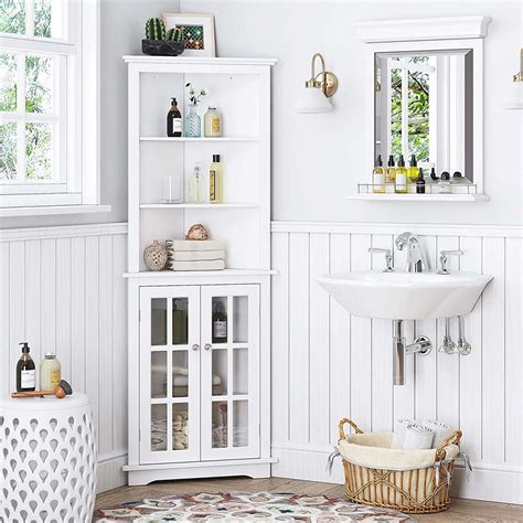Small Bathroom Corner Storage Ideas