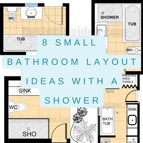 Small Bathroom Layout Hacks - gambar utama