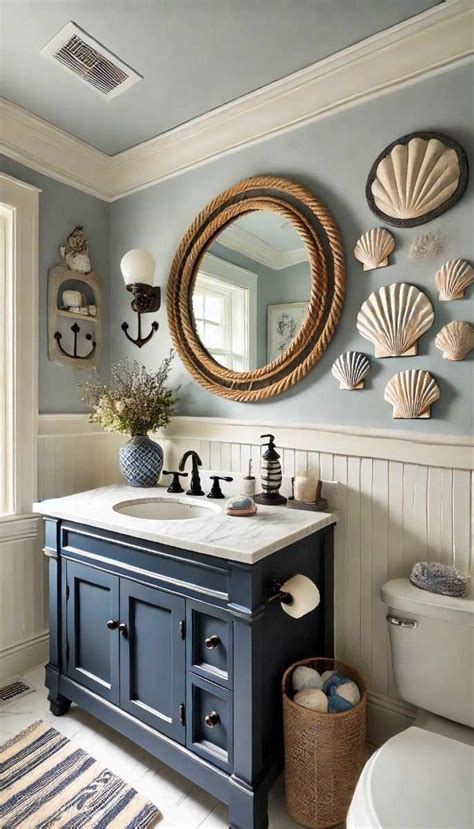 Small Bathroom Nautical Theme