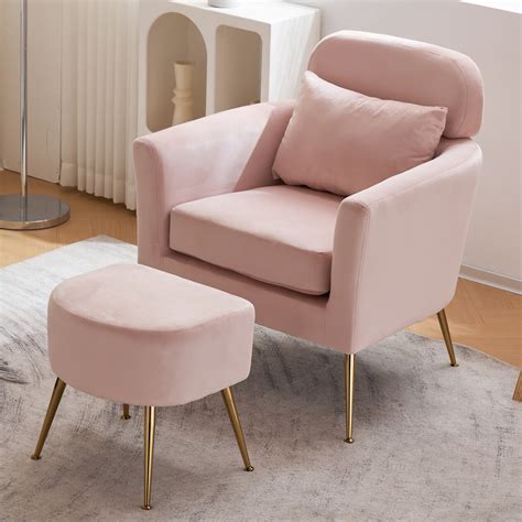 Small Bedroom Chair With Footrest