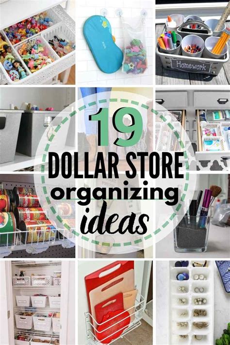 Dollar Store Storage Bins Bedroom organization diy