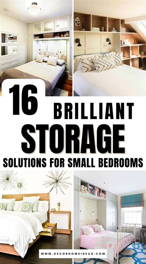 Small Bedroom Storage Solutions Uk