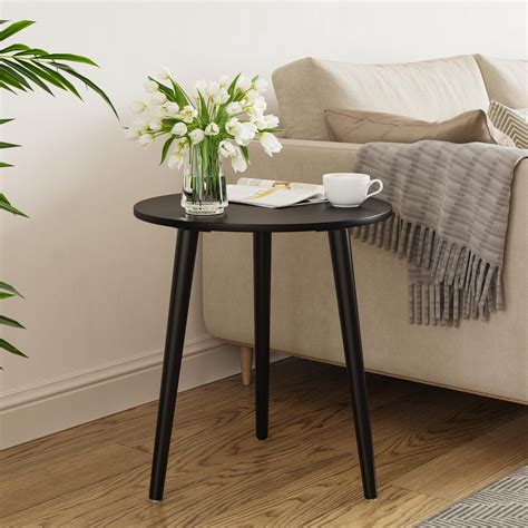 Small Black Side Table B&M