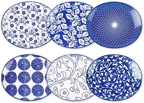 Small Blue Dinner Plates