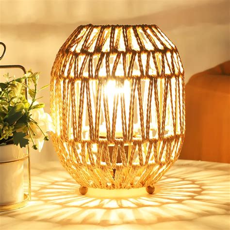 Small Boho Lamp