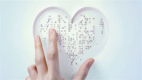 Small Braille Heart