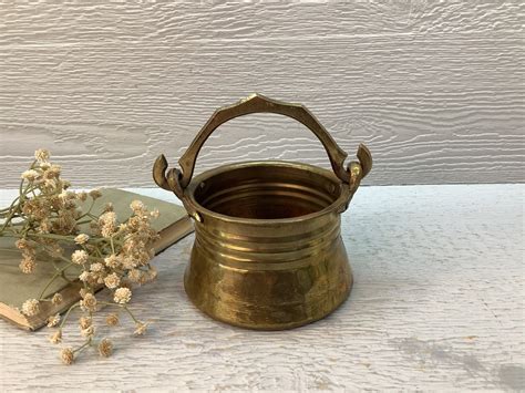Small Brass Bucket