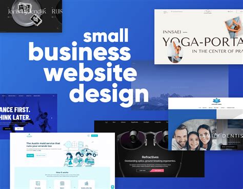 small business website setup