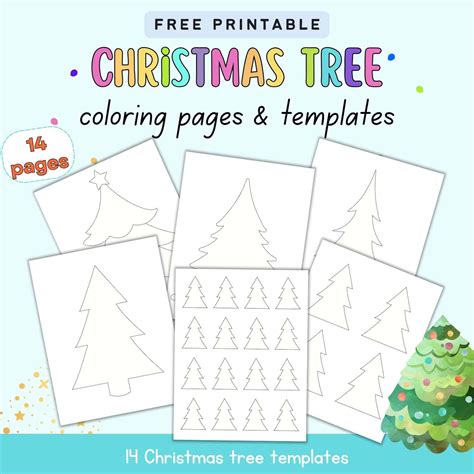 Small Christmas Tree Printables