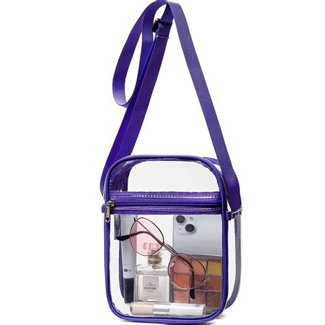 Small Clear Messenger Bag