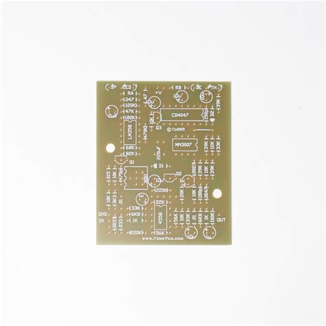 Small Clone Chorus Pcb