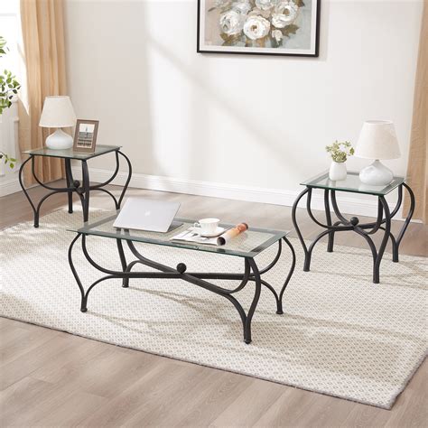 Small Coffee Table And End Table Set