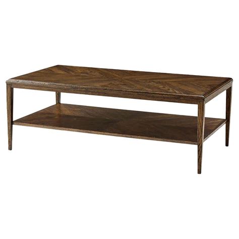 Small Coffee Table Dark Oak