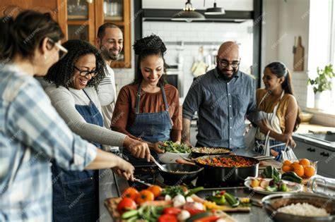 small cooking group