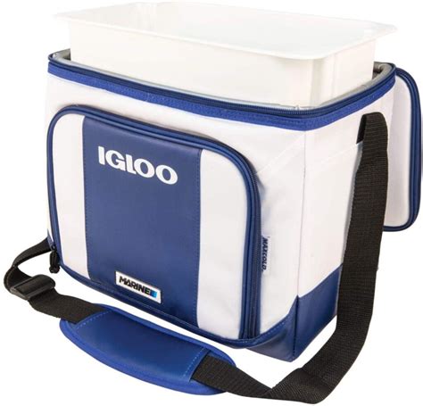 small cooler with plastic insert
