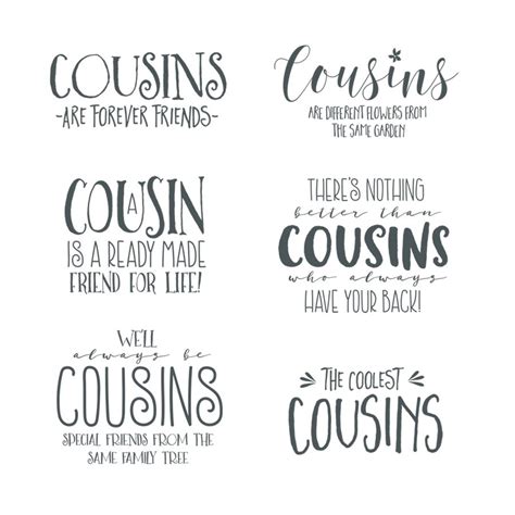 Small Cousin Quote Printable