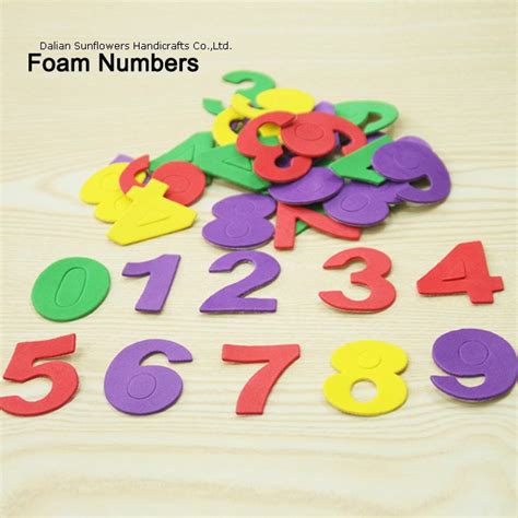 Small Craft Foam Numbers